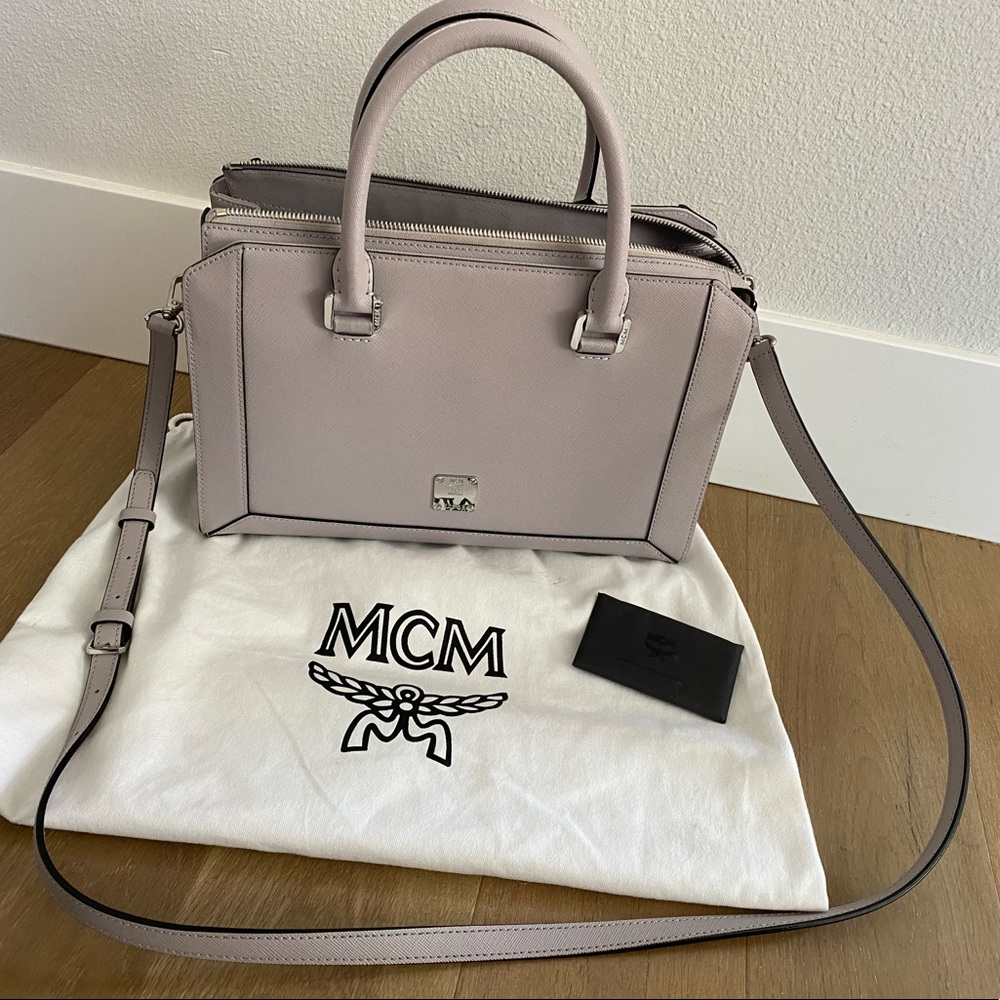 Perfect bag for Spring! Beautiful like-new authentic MCM Handbag